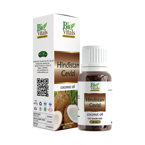 Bio Vitals Hindistan Cevizi Ya 20 ml