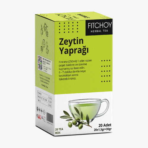 Fitchoy Zeytin Yapra ay 20 Adet 