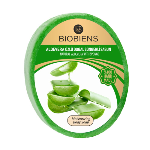 BioBiens Aloe Vera zl Doal Sngerli Sabun 135gr